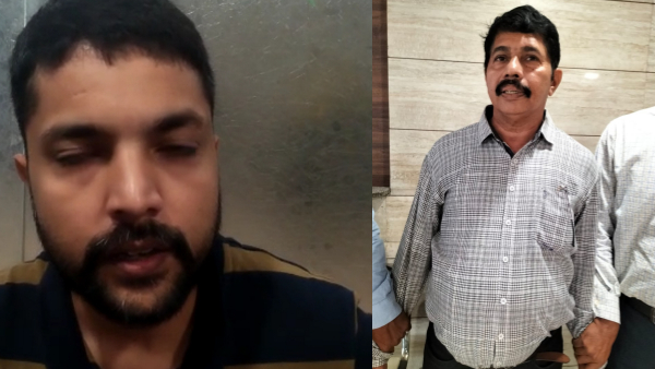 कार्रवाई के दौरान घूसखोर अधिकारी फरियादी की तरफ घूरता रहा कार्रवाई के दौरान घूसखोर अधिकारी फरियादी की तरफ घूरता रहा