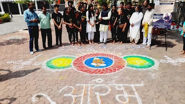 खजराना गणेश के दरबार से किया शुभारंभ 