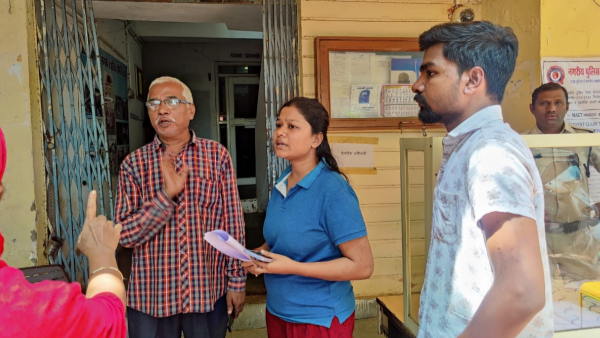 पशु प्रेमी ने थाने में की शिकायत