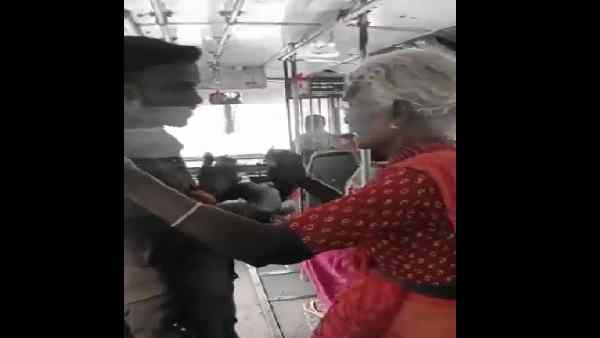 बुजुर्ग महिला को मुफ्त की यात्रा मंजूर नहीं बुजुर्ग महिला को मुफ्त की यात्रा मंजूर नहीं