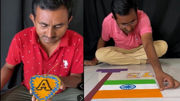 profile details of Josh Creator Rangoli Artists pawan rathod