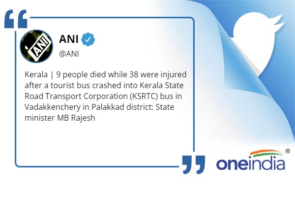 Kerala Palakkad road accident 