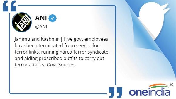 jammu kashmir five govt employees