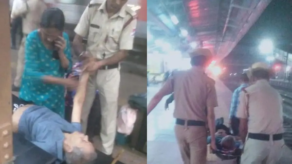 एंबुलेंस से पहुंचाया अस्पताल एंबुलेंस से पहुंचाया अस्पताल