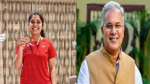 आकर्षी ने CM भूपेश बघेल का जताया आभार