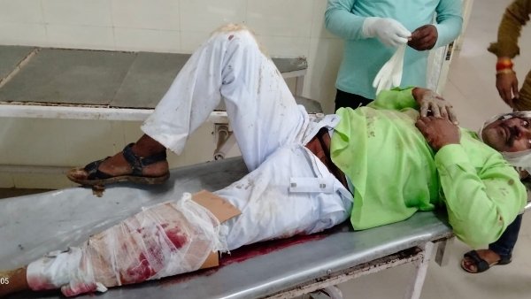 सड़क दुर्घटना में घायल हुए थे दो लोग
