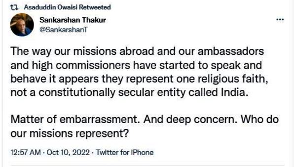 विदेश में मिशन किसका प्रतिनिधित्व करते हैं ?