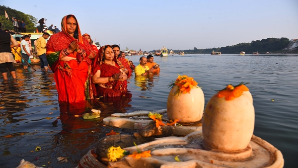 छठ पूजा का तीसरा दिन- संध्या अर्घ्य