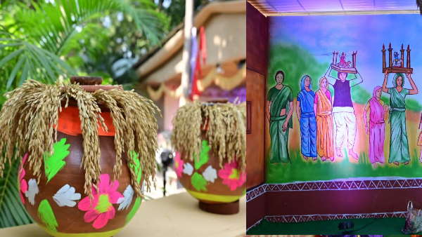 ग्रामीण परिवेश की झलक 