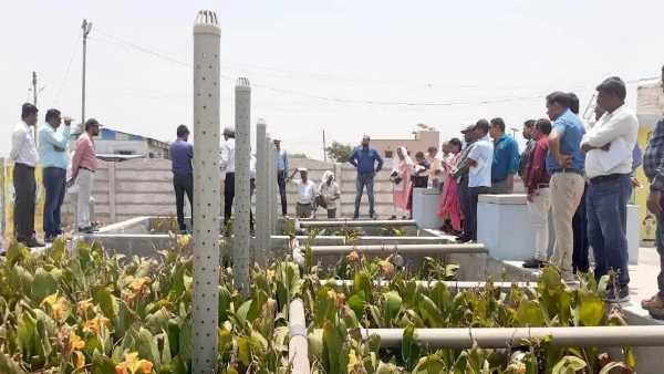 पतोरा में बना छत्तीसगढ़ का पहला एफएसटीपी प्लांट