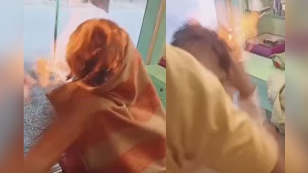 फायर कटिंग ने अस्पताल पहुंचाया