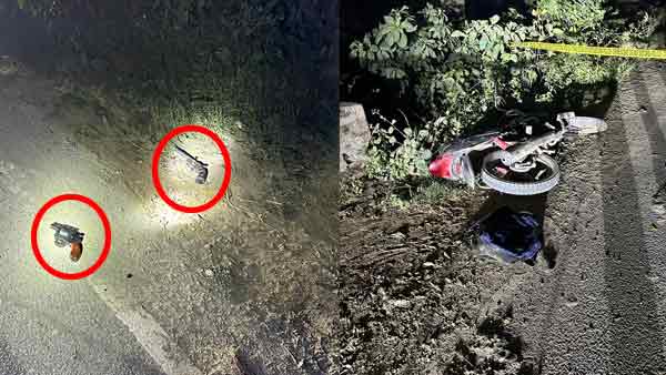 रुकने की जगह बाइक की बढ़ा दी रफ्तार