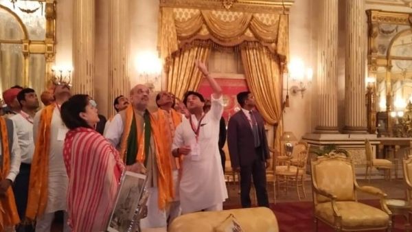 अमित शाह ने किया 'गाथा स्वराज की' प्रदर्शनी का उद्घाटन