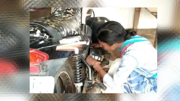 पति की करनी थी मदद,सीख लिया मैकेनिक का काम पति की करनी थी मदद,सीख लिया मैकेनिक का काम