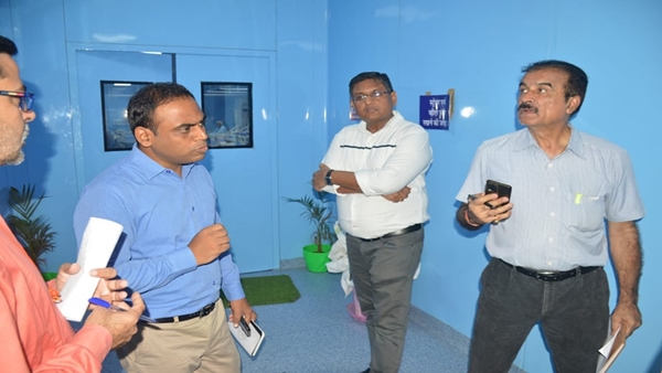 एक दिन पहले ही कलेक्टर ने किया था निरीक्षण 