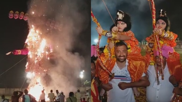 14 सेकेण्ड में धूं-धूंकर जल गया अहंकारी रावण 