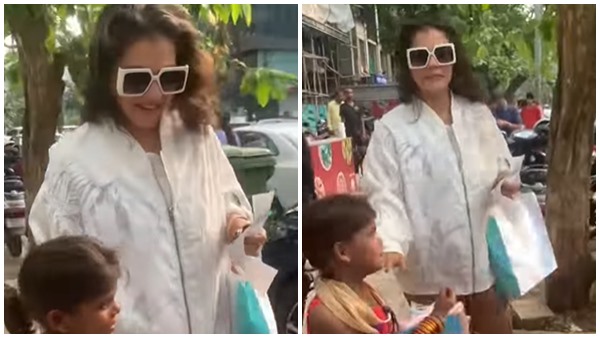 काजोल ने गरीब बच्ची को किया इग्नोर