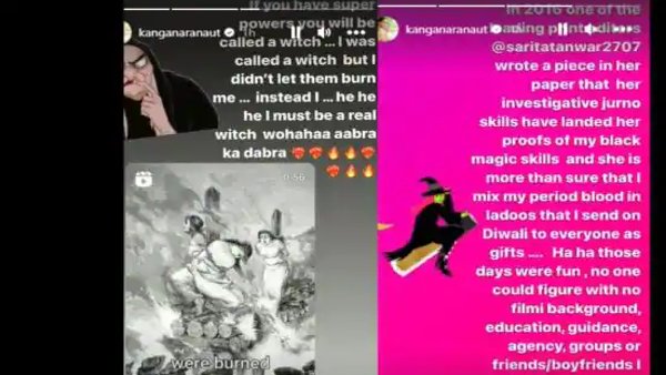 दिवाली पर पीरियड ब्लड मिक्स कर लड्डू बांटे