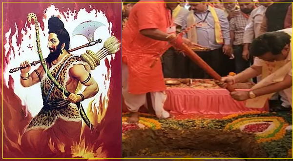 हिम्मतनगर में परशुराम की सबसे ऊंची प्रतिमा हिम्मतनगर में परशुराम की सबसे ऊंची प्रतिमा