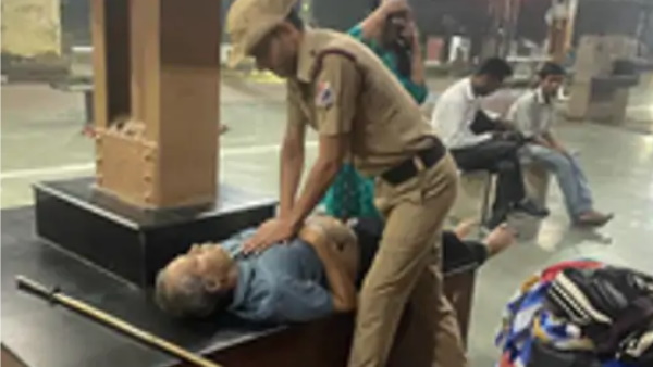 पत्नी ने सीपीआर देकर लौटाई सांसे पत्नी ने सीपीआर देकर लौटाई सांसे