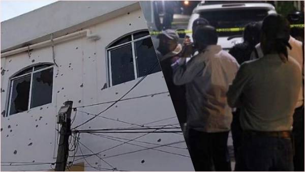 गोलीबारी की तस्वीरें सामने आईं