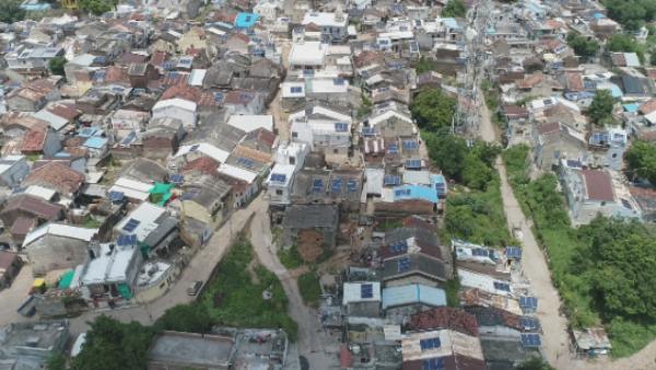 1300 घरों में 1 KV का सोलर रूफटॉप