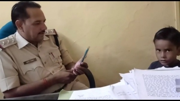 मामा के खिलाफ रिपोर्ट दर्ज करवाने पहुंचा था बच्चा