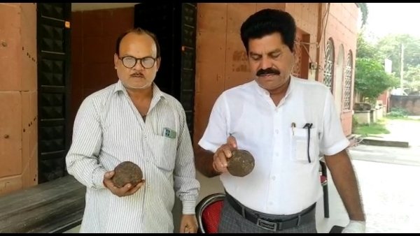 झाड़ियों में मिले तोप के गोले झाड़ियों में मिले तोप के गोले