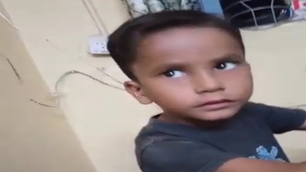 थाने के पास ही बच्चे का घर