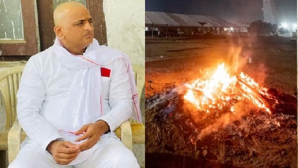 अंतिम संस्कार के बाद आज अखिलेश ने किया भावुक पोस्ट