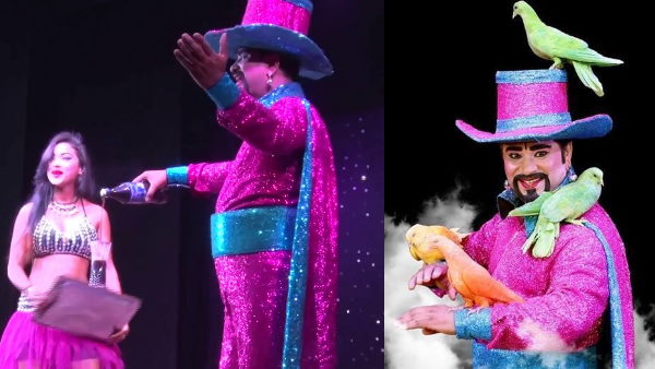 घर का नाम रखा भूत बंगला, बनवाई भूतों की आकृतियां