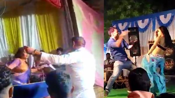 बार बालाओं के साथ शिक्षक ने लगाए ठुमके बार बालाओं के साथ शिक्षक ने लगाए ठुमके