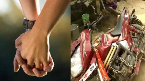 लड़की के परिजनों ने की तोड़फोड़