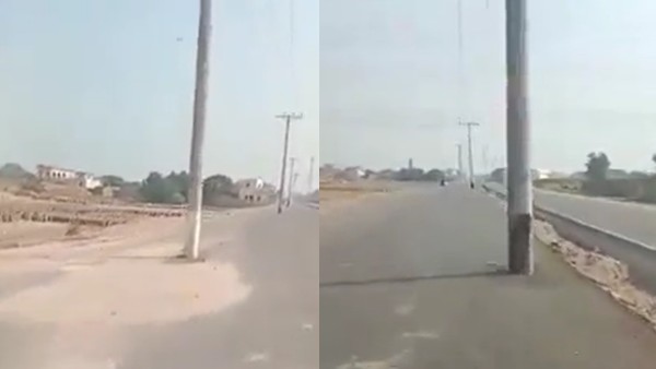 पाकिस्तानी सड़क का वीडियो हुआ वायरल पाकिस्तानी सड़क का वीडियो हुआ वायरल