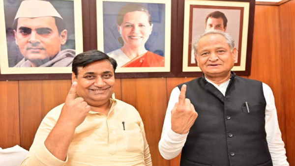 राजस्थान में 393 मतदाताओं ने किया मतदान