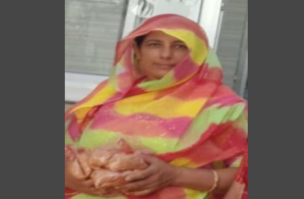 शहीद श्योराम गुर्जर की वीरांगना सुनीता शहीद श्योराम गुर्जर की वीरांगना सुनीता