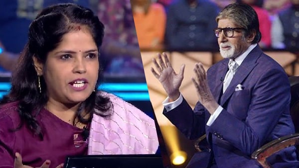 केबीसी के मंच पर रोने लगी महिला