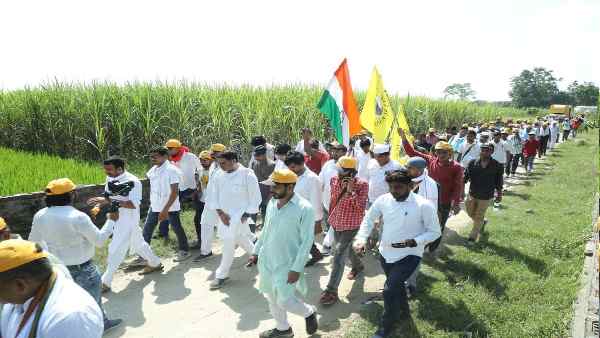 बिहार में पदयात्रा कर रहे हैं प्रशांत किशोर