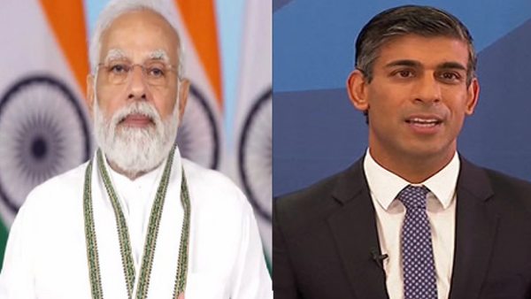 PM Modi congratulates Rishi Sunak PM Modi congratulates Rishi Sunak