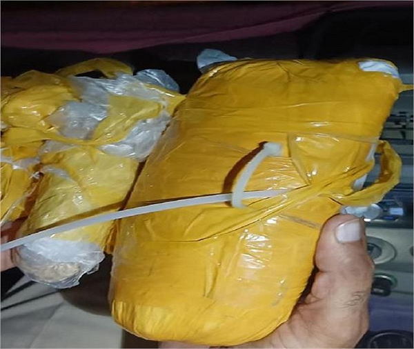 Punjab Police discovered heroin transported from Pakistan