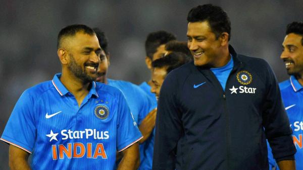 धोनी और कुंबले का रिश्ता