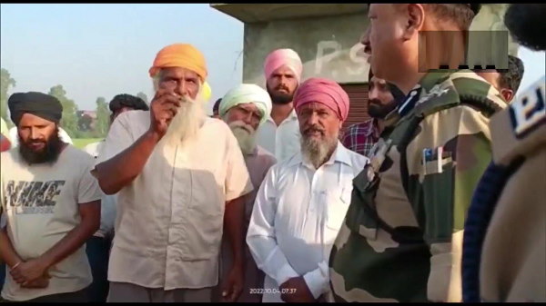 Pakistani drone seen Inside Indian territory Gurdaspur, BSF and Punjab Police search operation underway