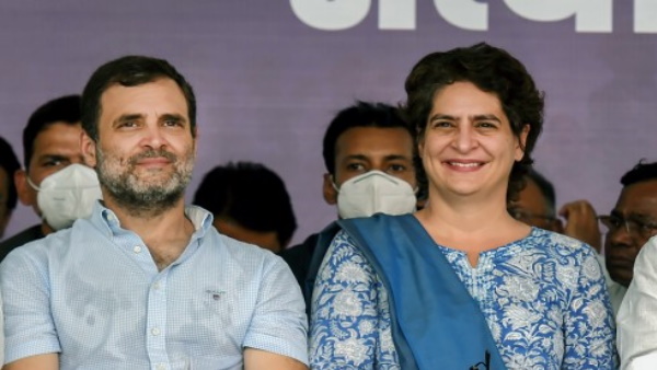 राहुल और प्रियंका गांधी राहुल और प्रियंका गांधी