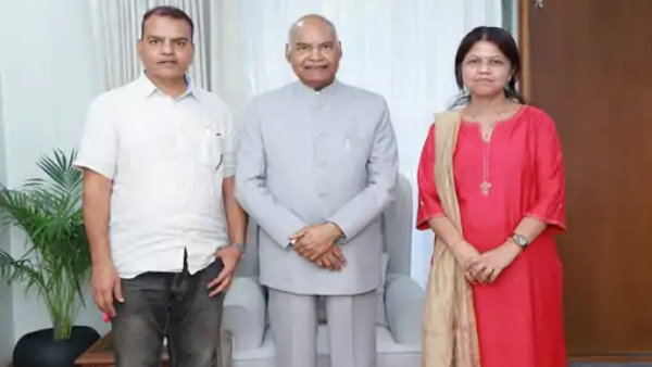 रामनाथ कोविंद ने इस मकान में गुजारा काफी समय