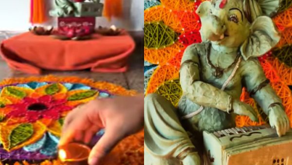 सभी कलर के रंगीन धागों का प्रयोग