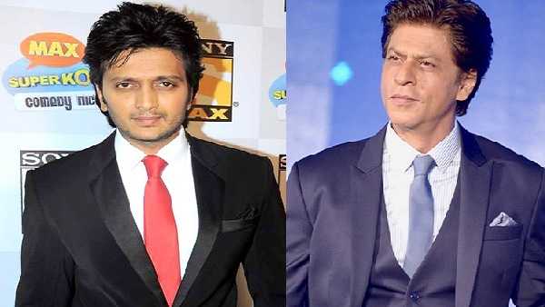 रितेश ने शाहरुख और गौरी की तारीफ की