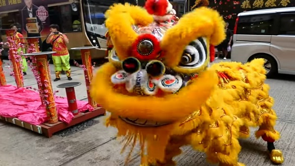 चाइना और थाईलैंड में भी होता है शेर नृत्य