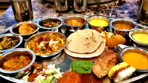 महाराजा थाली में क्या था?