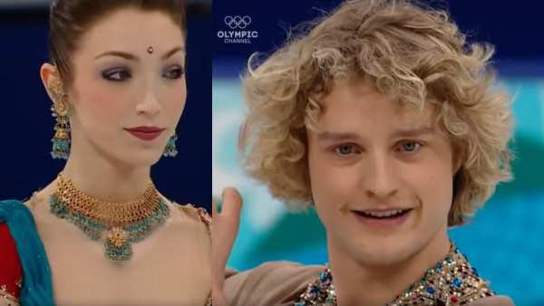 फिगर स्केटिंग का शानदार प्रदर्शन