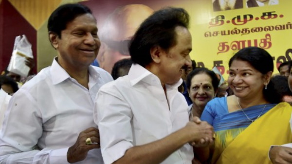 कनिमोझी और एमके स्टालिन कनिमोझी और एमके स्टालिन